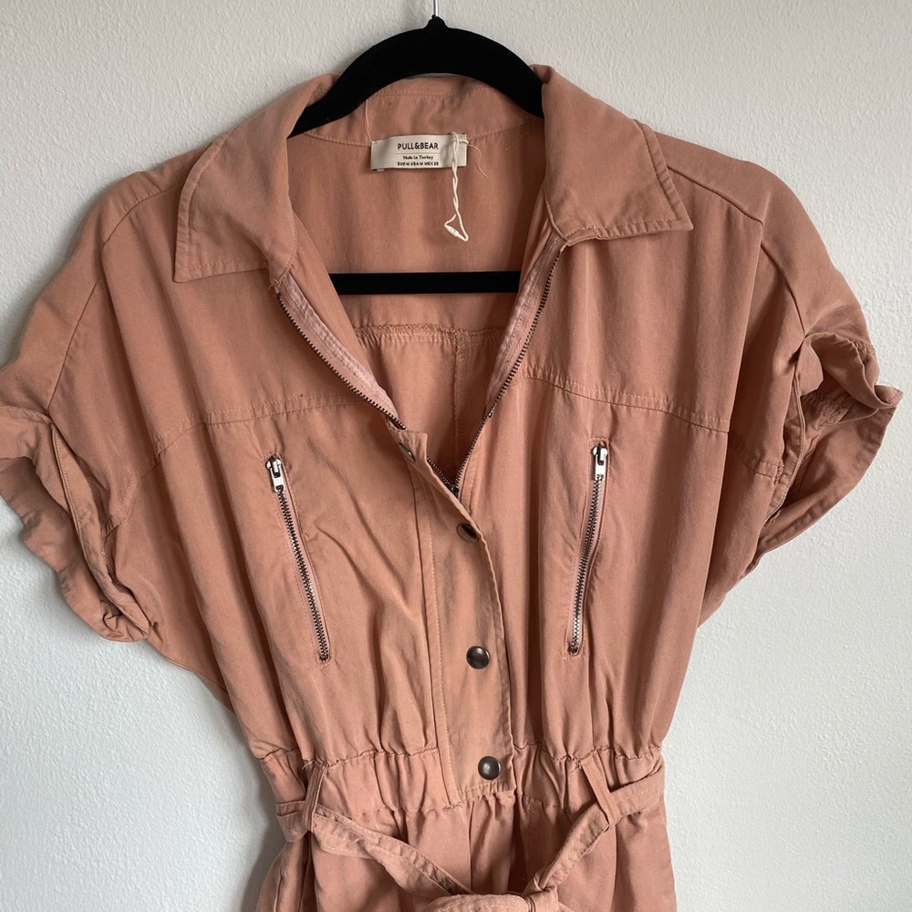 Pull and bear industrial jumpsuit